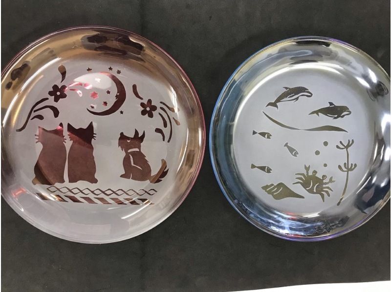 [Asakusabashi 1 minute] Let's make a cute plate with magic glass art! 90 minutes of glass experience