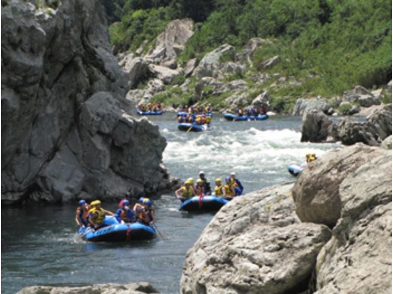 [Tokushima] Yoshino River rafting authentic 1Day tourの紹介画像