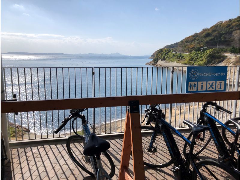 【兵庫・播磨】e-bikeサイクリングツアー　播磨の海と絶景の道【自転車旅の魅力を満喫したい方におススメです】◎姫路駅名物のえきそば券付！の紹介画像