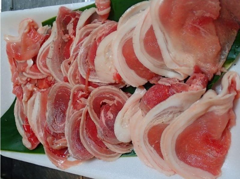 【オンライン体験】世界遺産・西表島の大自然が育んだ幻の食材カマイ（琉球猪）肉600gを後日直送。カマイ猟と食材の特徴についてご紹介いたしますの紹介画像