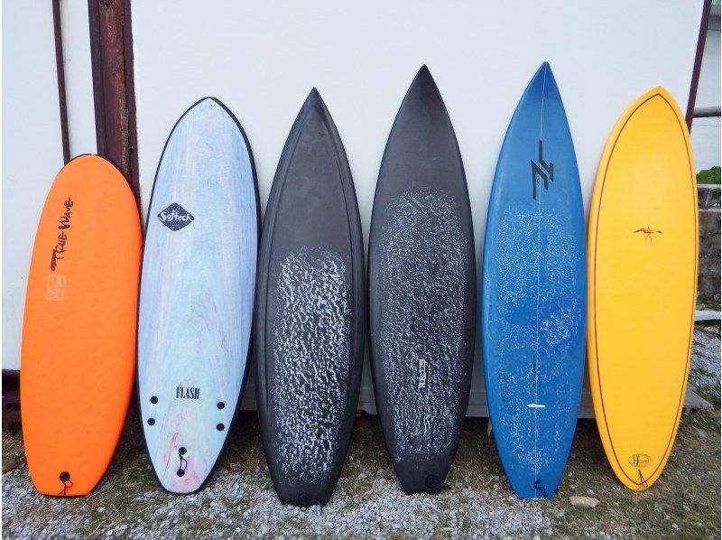 沖縄/北谷】ショートボードからロングボードまでOK！サーフボード