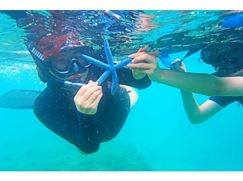 [Okinawa Oujima] "Only one group" Complete charter system ☆ Happy private tour! Snorkel experience on a remote island that can be reached by car! High-definition camera photo present!の紹介画像