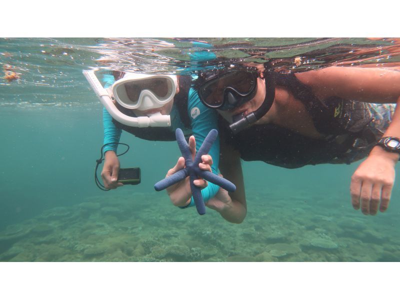 [Okinawa Oujima] "Only one group" Complete charter system ☆ Happy private tour! Snorkel experience on a remote island that can be reached by car! High-definition camera photo present!の紹介画像