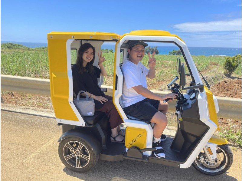 [Okinawa Miyakojima] 3-seater Buggy La Vita 2-hour rental plan Enjoy Miyakojima to the fullest!の紹介画像