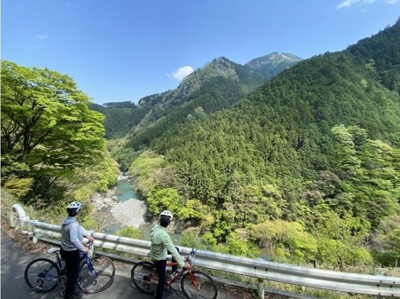 【東京・奥多摩】ガイド付き 初心者大歓迎！奥多摩の大自然を巡る e-バイク サイクリングツアー♪ 奥多摩むかし道コースの紹介画像
