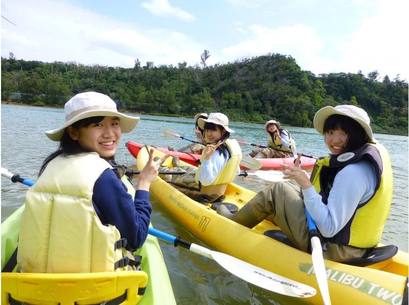 【沖縄・今帰仁】〈学割・学生限定プラン〉ネイチャーウォッチングカヤック 干潮時はシオマネキやミナミトビハゼ！満潮時は入り江を散策 2時間の紹介画像