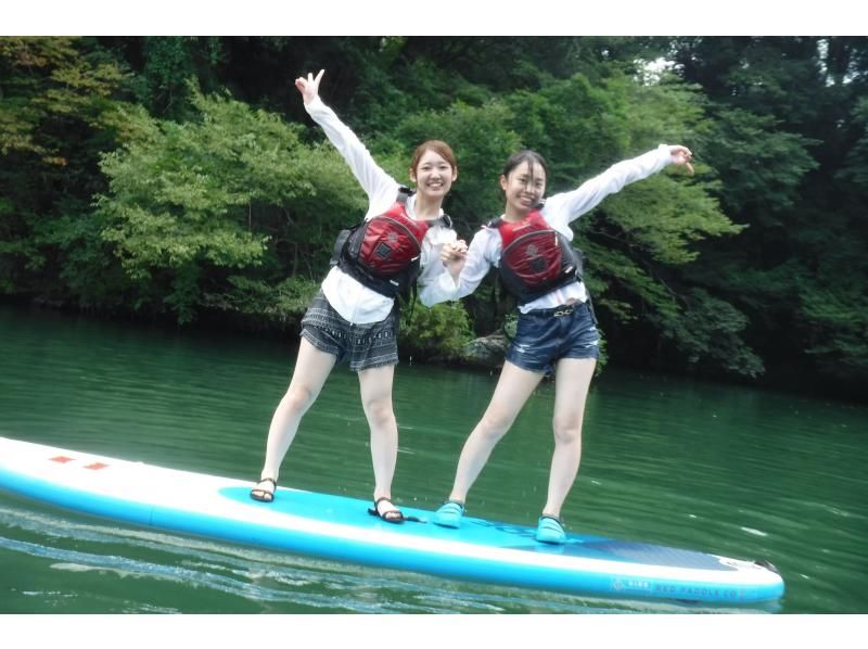 [長島湖SUP]悠閒地走在水面上♪の紹介画像