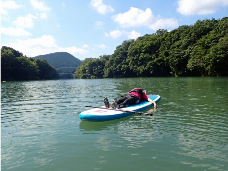[長島湖SUP]悠閒地走在水面上♪の紹介画像