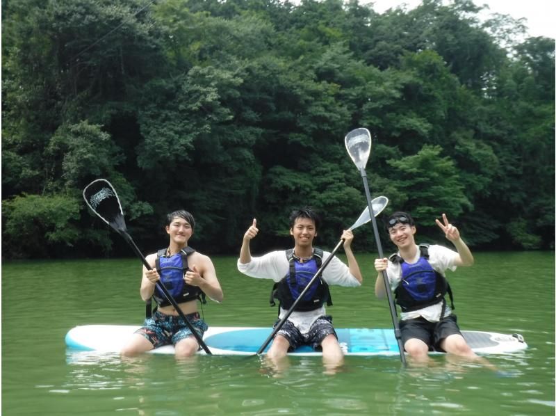 [长岛湖SUP]悠闲地走在水面上♪の紹介画像