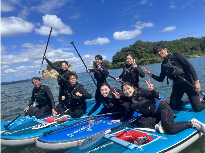 2025 [Private plan for 1 person] [Private tour for one group] ★ SUP experience on Notojima ★ SUP [first-timers] and [those who can't swim] are all welcome! Recommended for women too!の紹介画像