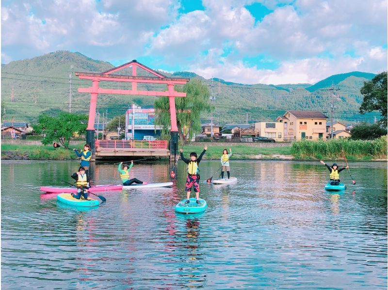 (NEW) [Shiga / Lake Biwa] Early morning SUP! Sunset SUP ｜ Relaxing SUP ♪ Pet dog is OK ♪ One person / woman is also recommendedの紹介画像