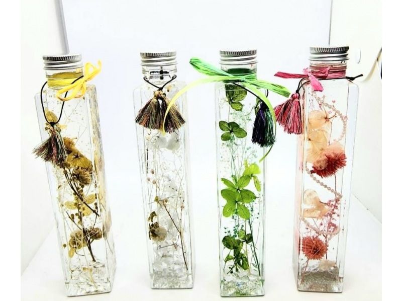 【秋田|横手】お好きなお花使い放題!ハーバリウム作りの紹介画像