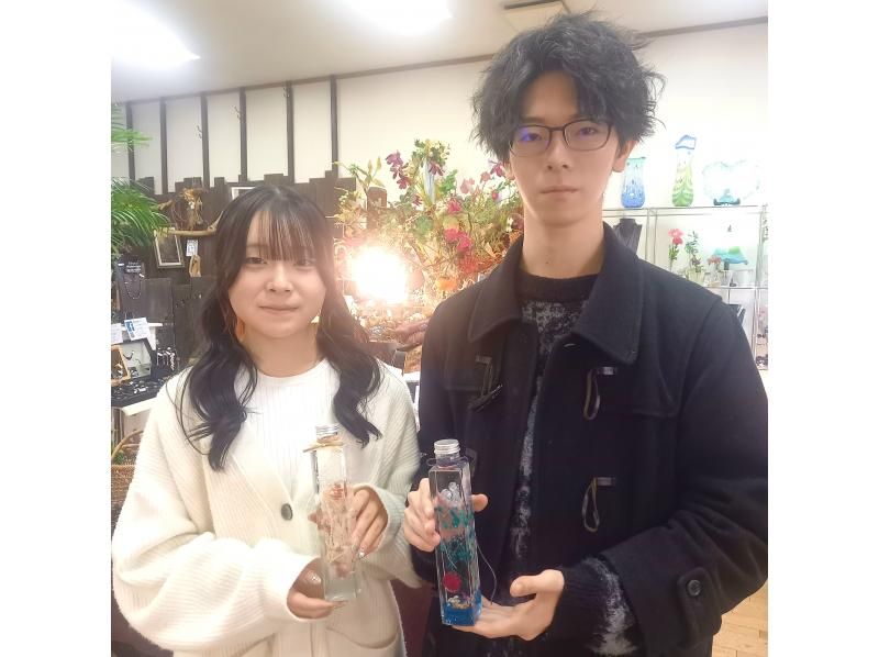 【秋田|横手】お好きなお花使い放題!ハーバリウム作りの紹介画像