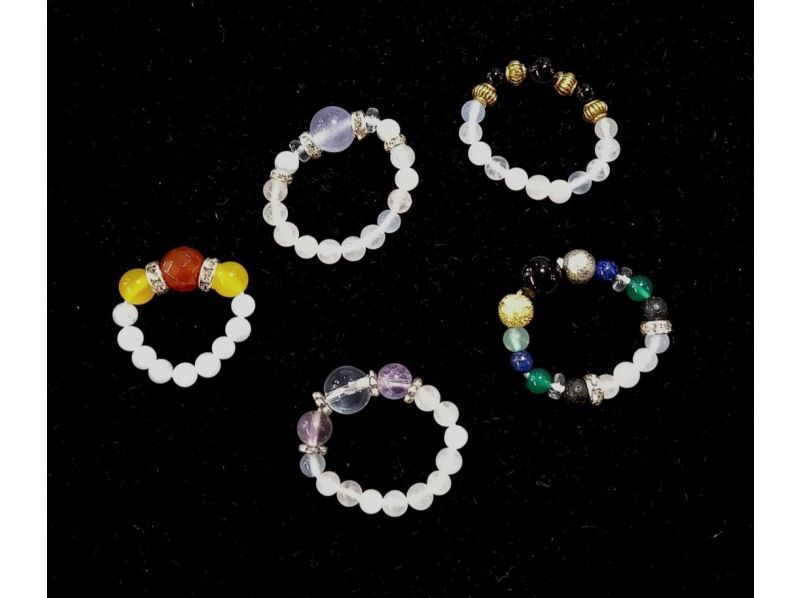 [秋田|横手]选择你最喜欢的宝石，提高你的运气！天然石饰品制作体验の紹介画像