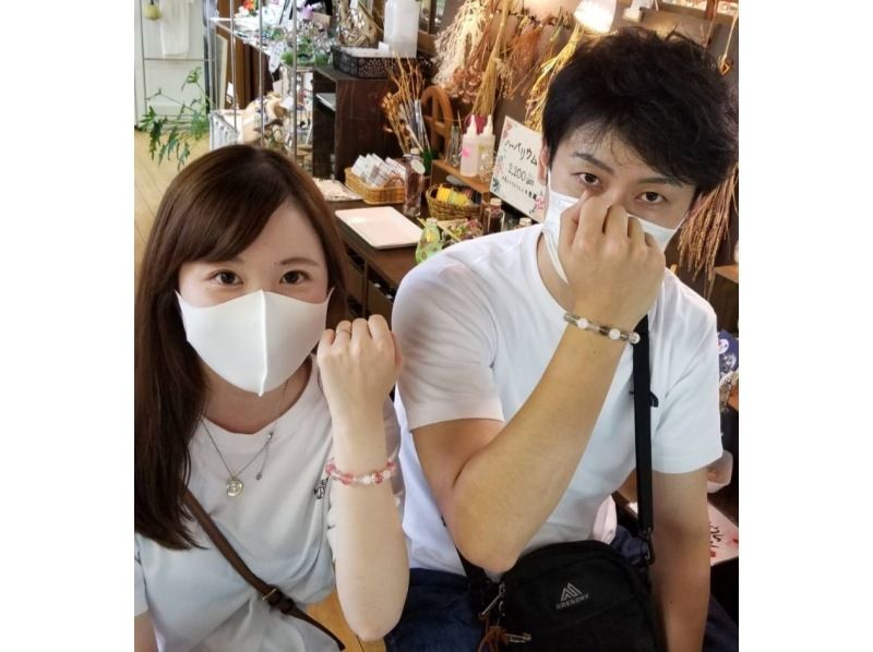 [秋田|橫手]選擇你最喜歡的寶石，提高你的運氣！天然石飾品製作體驗の紹介画像