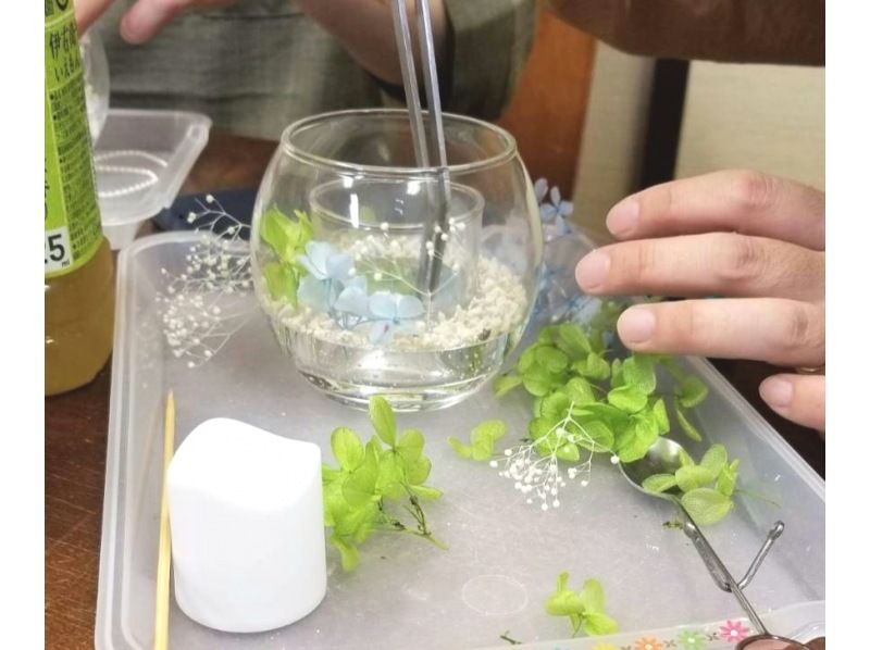 [Akita | Yokote] Making a botanical gel candle holder that feels "1 / f fluctuation"の紹介画像