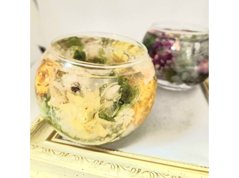 [Akita | Yokote] Making a botanical gel candle holder that feels "1 / f fluctuation"の紹介画像