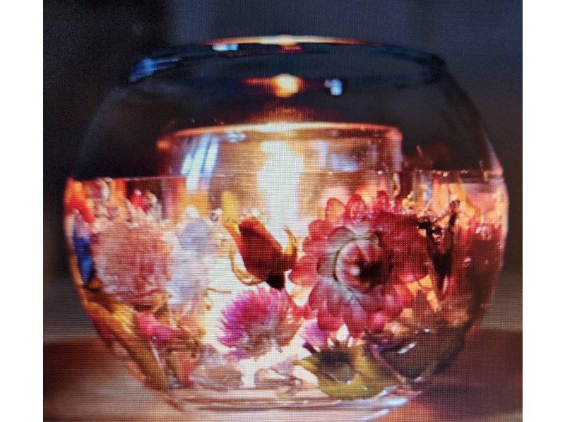 [Akita | Yokote] Making a botanical gel candle holder that feels "1 / f fluctuation"の紹介画像