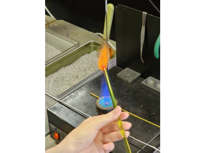 【秋田|横手】マンツーマンで指導!とんぼ玉作り体験の紹介画像