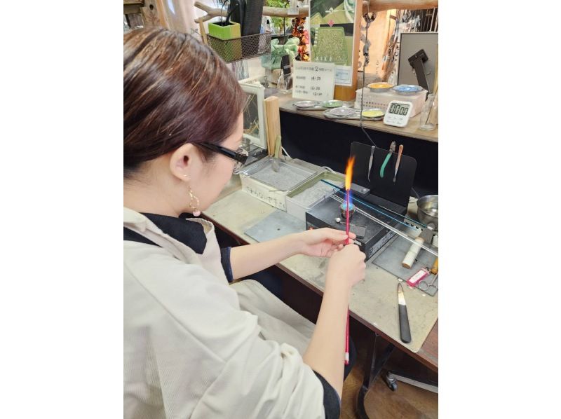 【秋田|横手】マンツーマンで指導!とんぼ玉作り体験の紹介画像