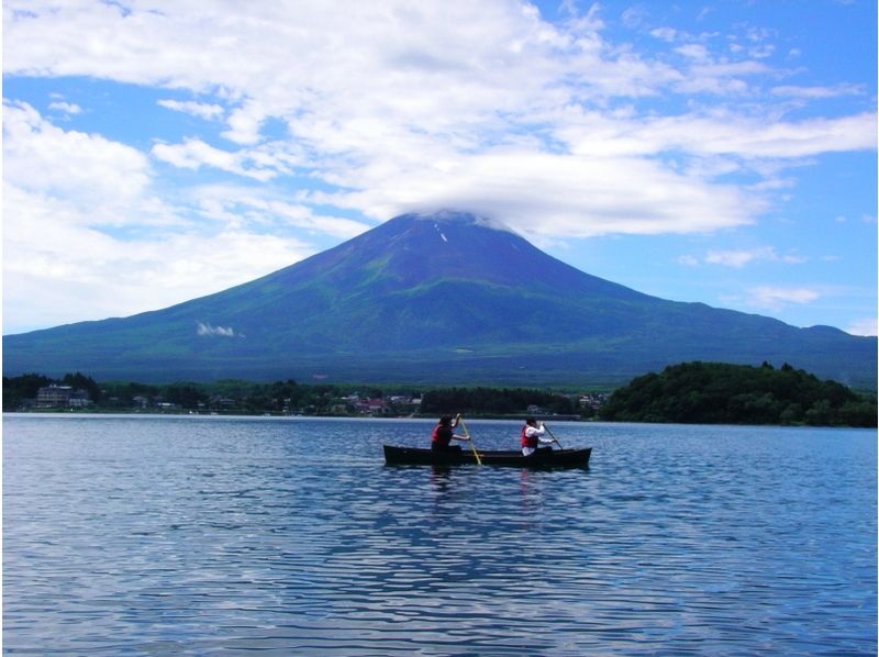 [야마나시&middot; 가와구치] 카누를 타고 싶은 분을위한! 카누 가이드 (30 분)の紹介画像