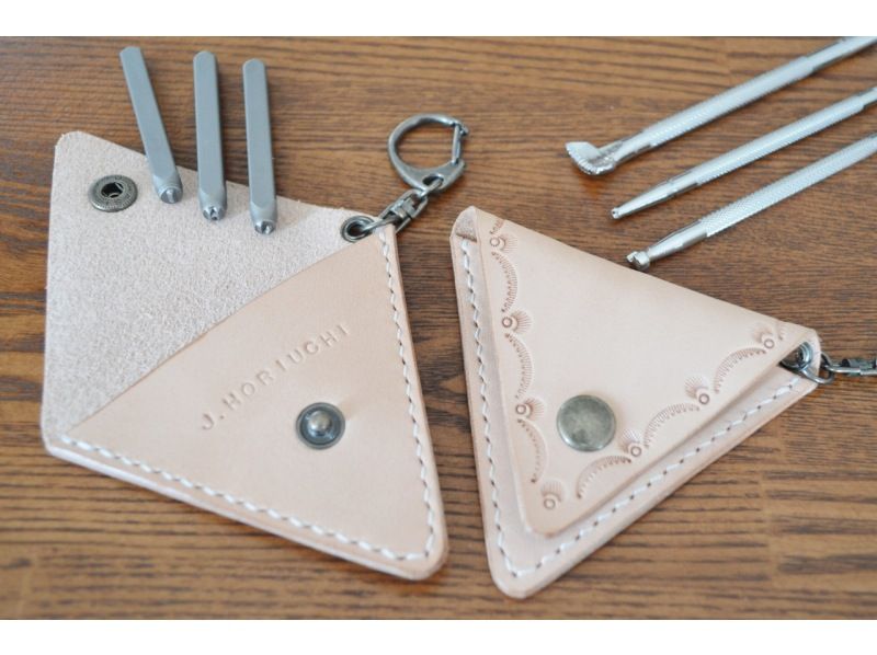 [Miyagi / Sendai] Leather craft / hand-sewn coin case makingの紹介画像