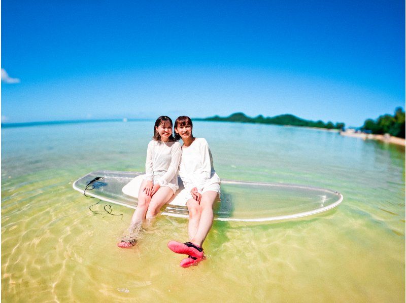 【石垣島/1日】青の洞窟探検！遭遇率95%ウミガメシュノーケル&クリアSUPクルージング☆オプション多数でアレンジ可！《写真、送迎無料★》の紹介画像