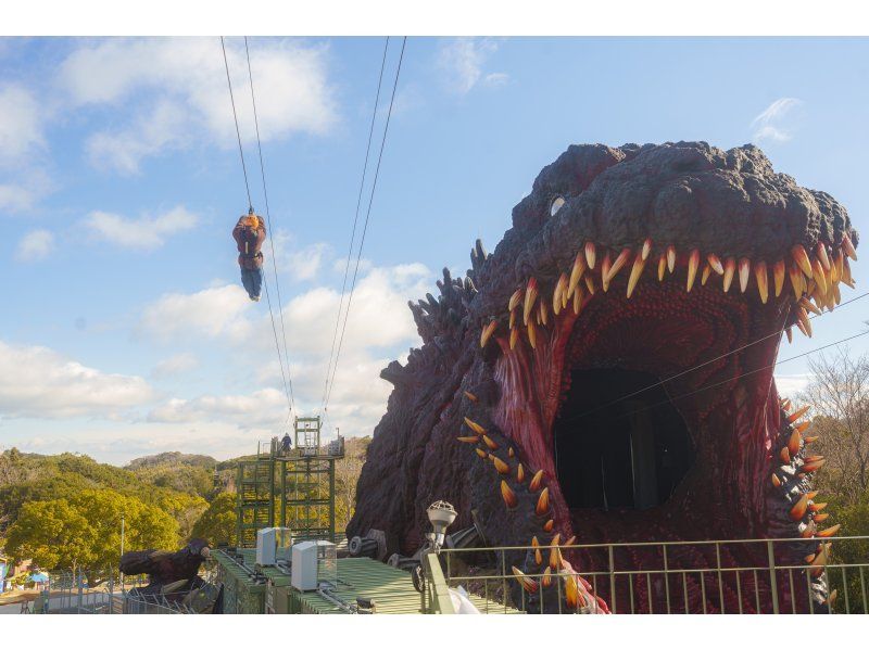 【효고&middot;아와지시마 니지겐노모리】세계 최대 길이 약 120m의 실물대 「고질라」가 아와지시마에 등장! 「Zipline」을 즐길 수 있다!の紹介画像