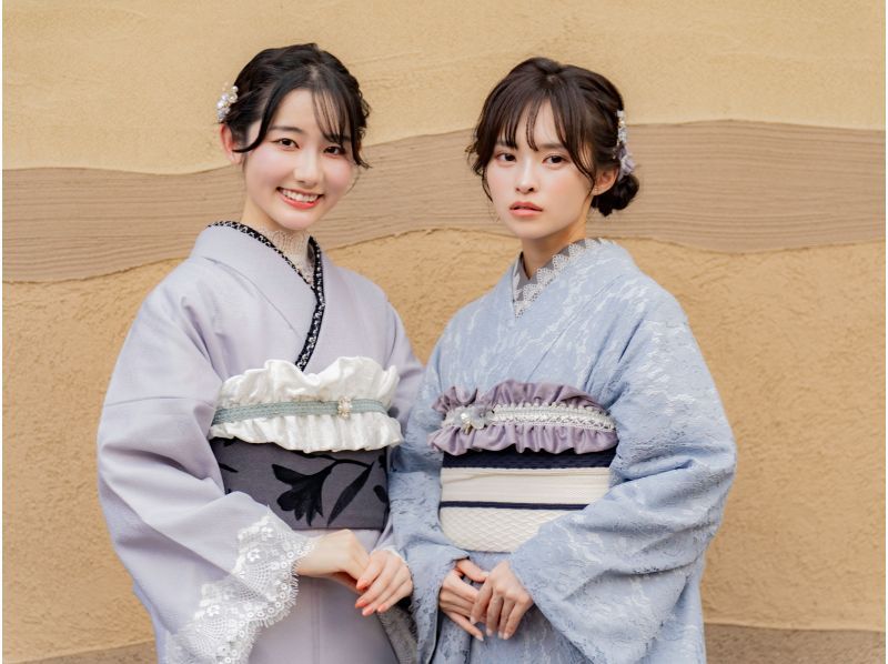 [Kanagawa/Kamakura] Spring sale underway ★ Retro premium ★ Enjoy coordinating with antique kimono ♪ Hair set and dressing includedの紹介画像