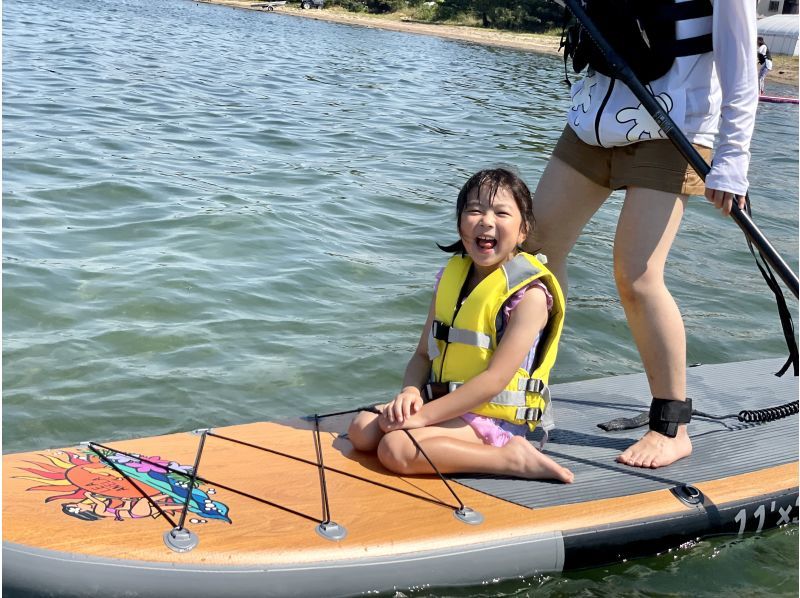 【滋賀・和邇】琵琶湖SUP体験1時間｜貸切OKで自分たちのペースで楽しめる｜家族・グループ・カップル歓迎｜初心者安心｜BBQも利用可の紹介画像