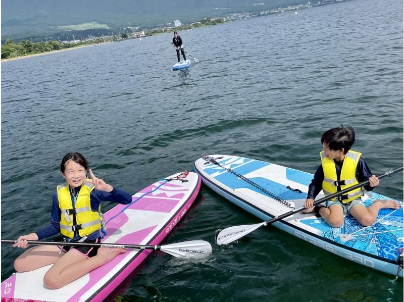 【滋賀・和邇】琵琶湖SUP体験1時間｜貸切OKで自分たちのペースで楽しめる｜家族・グループ・カップル歓迎｜初心者安心｜BBQも利用可の紹介画像