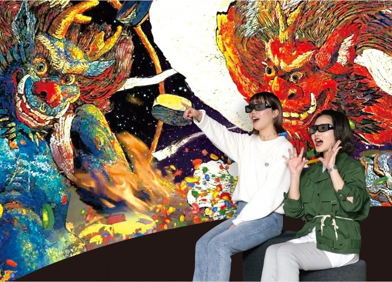 大阪・梅田にある「絹谷幸二天空美術館」