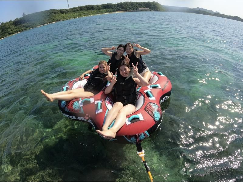 【沖縄・今帰仁・古宇利島】沖縄旅行でぜったいやるべき大人気アクティビティが大集結!!みんなで楽しめる『絶叫系3点プラン』の紹介画像