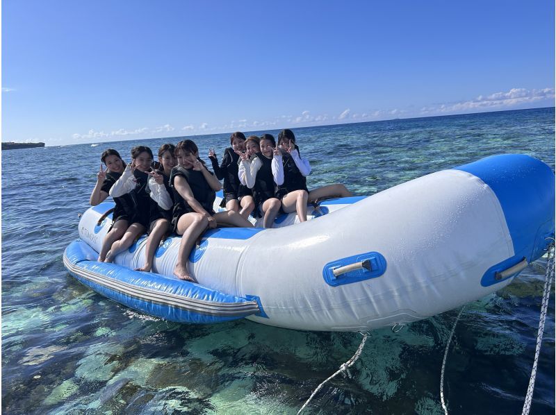 【沖縄・今帰仁・古宇利島】ハリケーンボート体験!!沖縄旅行でぜったいやるべき大人気アクティビティが大集結!『絶叫系3点プラン』の紹介画像