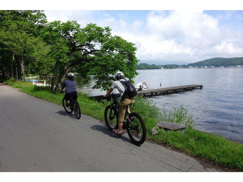 [Nagano / Lake Nojiri] Kurohime Station Meeting / E-BIKE makes it easy for beginners to enjoy a one-day Satoyama cycling tour!の紹介画像