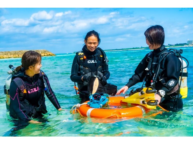 【沖縄・宮古島】【1組貸切】Insta360 Ace Pro2写真＆動画プレゼント!!絶景ビーチで体験ダイビング！３時間コース（２ダイブ）の紹介画像