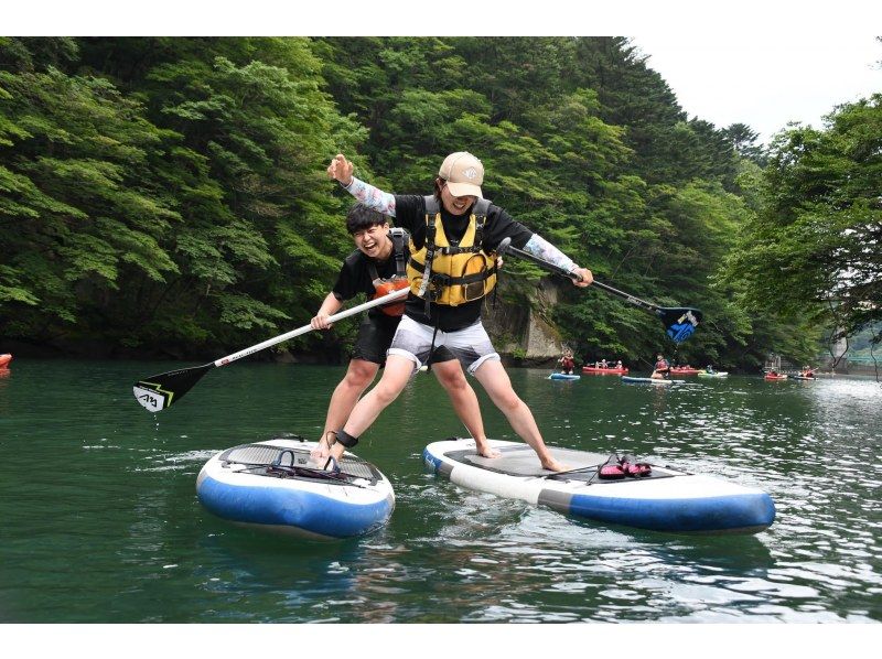 [Tochigi / Nasu] Itamuro Dam Lake SUP Experience Tour (SUP: Nasu Area)の紹介画像