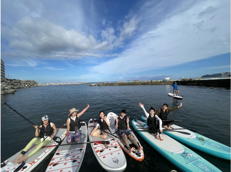 【静岡・熱海】熱海サンビーチ唯一の SUPスクール【SUP】お写真プレゼント！の紹介画像
