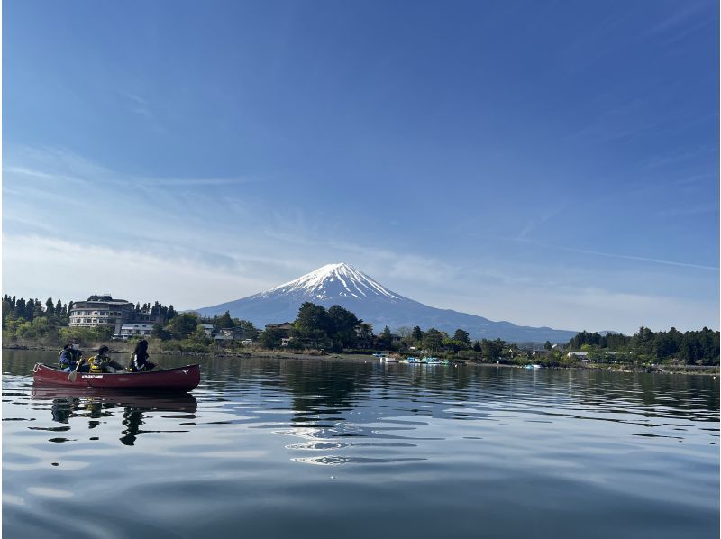 [Yamanashi/Kawaguchiko] Refreshing early morning 90 minutes plan! Canadian canoe experience tourの紹介画像