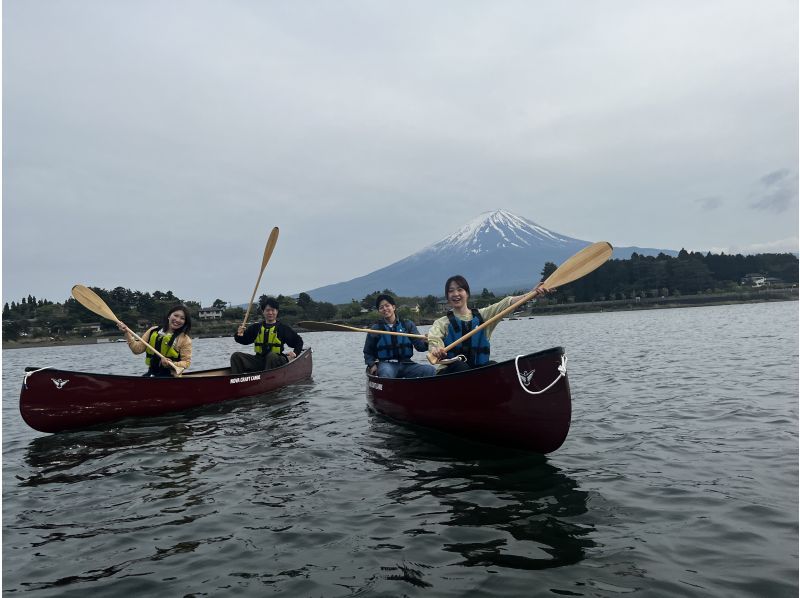 [Yamanashi/ Kawaguchiko] Day plan (10 o'clock) Canadian canoe experience tourの紹介画像