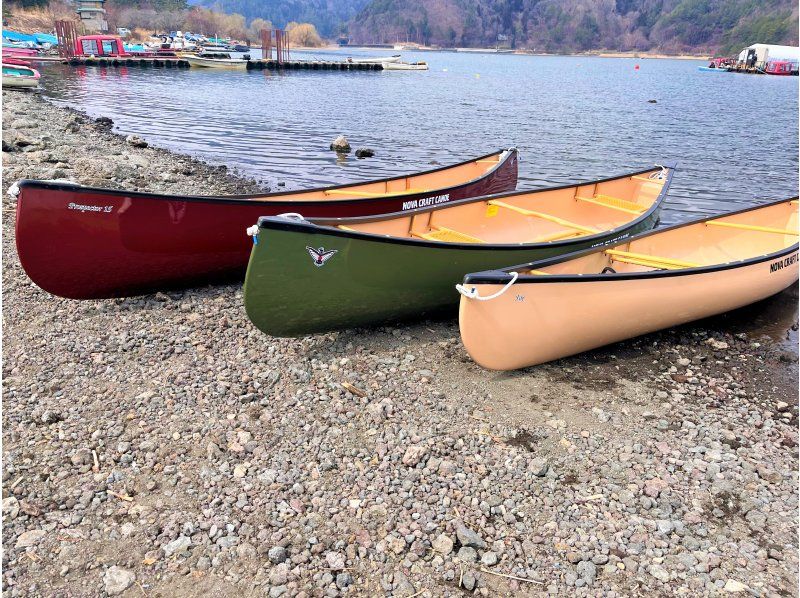 [Yamanashi / Kawaguchiko] 90-minute evening plan Canadian canoe experience tourの紹介画像