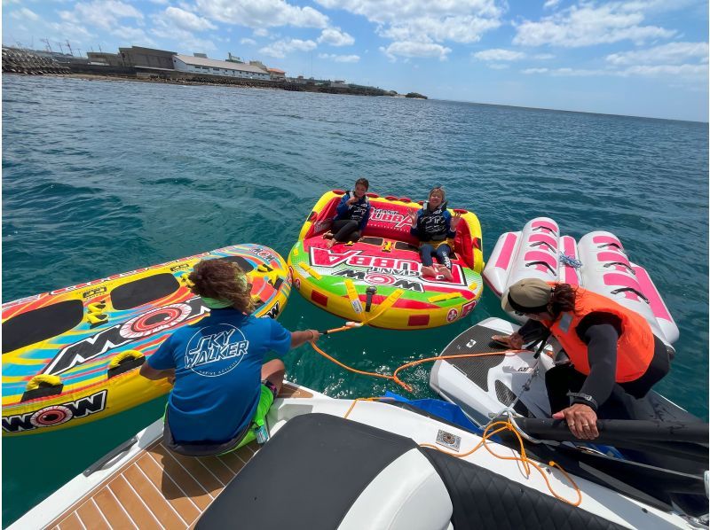 [2 thrilling marine sports + thrilling cruise] Free photography service included/Camera allowed♪の紹介画像