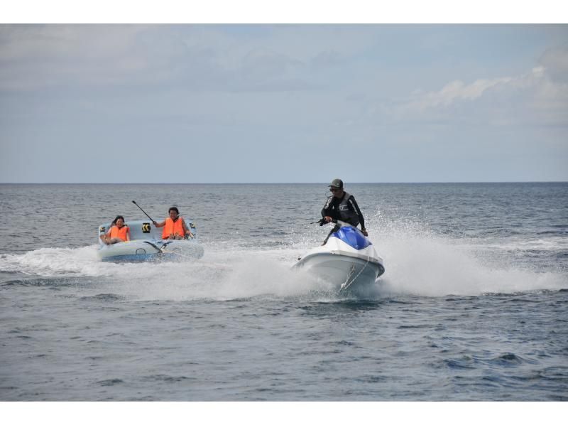 【4歳～OK／バナナボート&times;絶叫マリンチューブ】カメラ持込OK♪の紹介画像