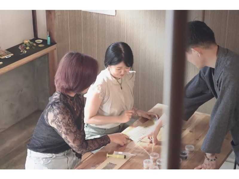 【お経と法話付きプラン】お坊さんとお線香作り体験　～ここだけの京都体験～の紹介画像