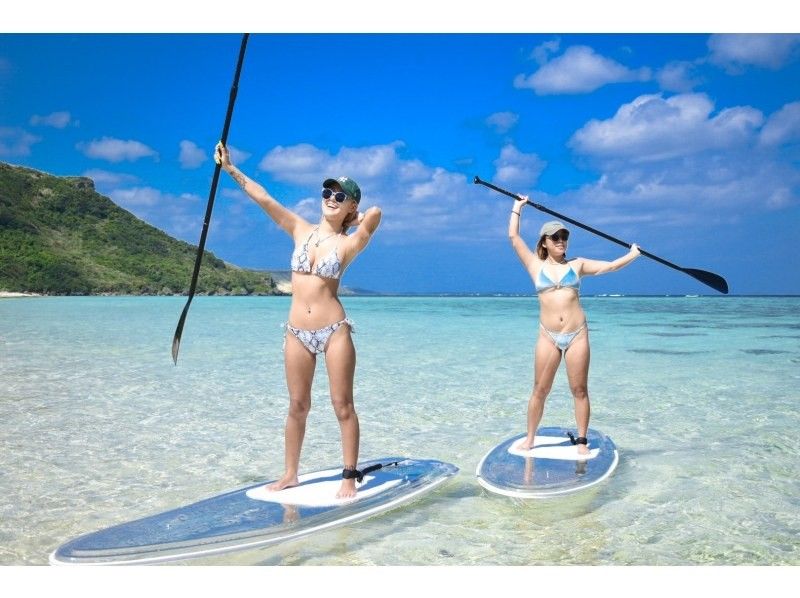 Miyakojima "Very Popular" [Super Cheap! Clear SUP] No additional charges & full refund guarantee ★ Free rental and photos!の紹介画像