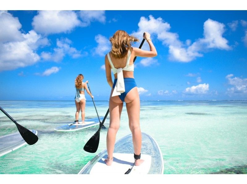 Miyakojima "Very Popular" [Super Cheap! Clear SUP] No additional charges & full refund guarantee ★ Free rental and photos!の紹介画像