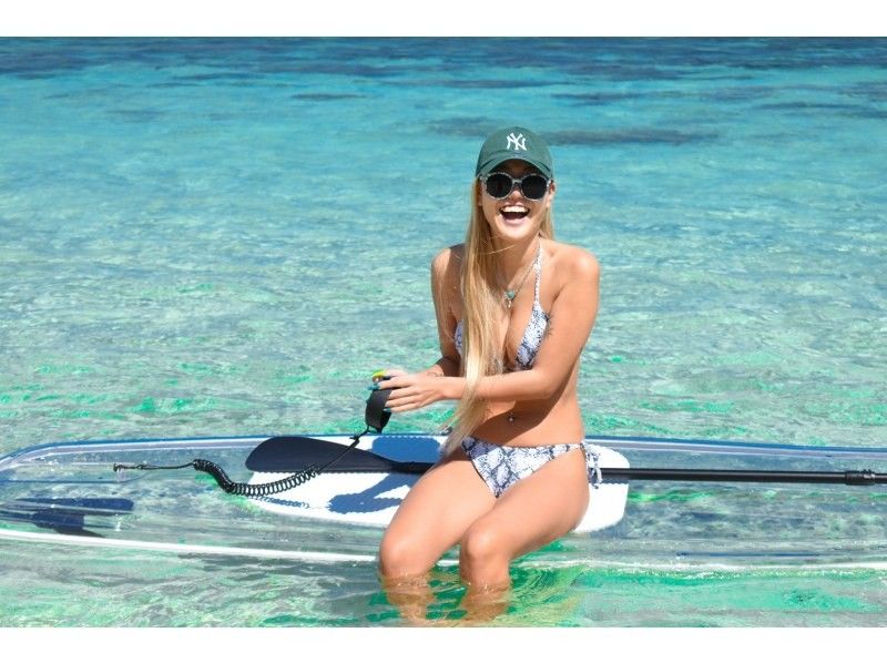 Miyakojima "Very Popular" [Super Cheap! Clear SUP] No additional charges & full refund guarantee ★ Free rental and photos!の紹介画像