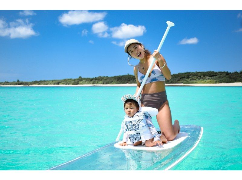 Miyakojima "Very Popular" [Super Cheap! Clear SUP] No additional charges & full refund guarantee ★ Free rental and photos!の紹介画像