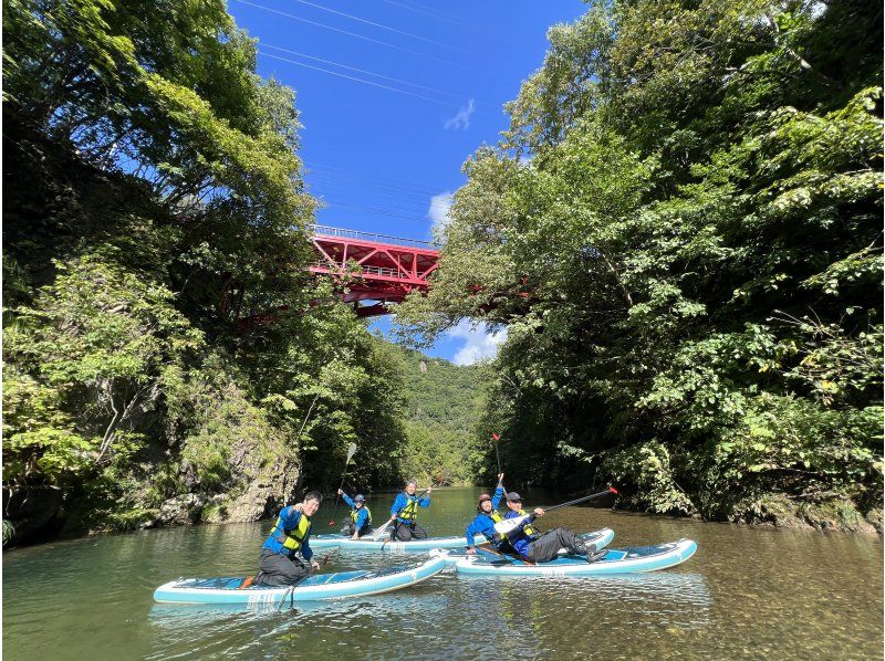 [Hokkaido, Sapporo, Jozankei] Beginners welcome! Go through the beautiful valley - Valley SUP tour - (bonfire & roasted marshmallows included)の紹介画像