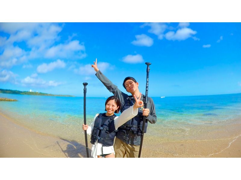 [Okinawa/Onna Village] Group discounts available for graduation trips and spring break! Tropical SUP Chilling | Same-day reservations and sudden participation OK | Hot showers, shampoo, and hair dryers availableの紹介画像